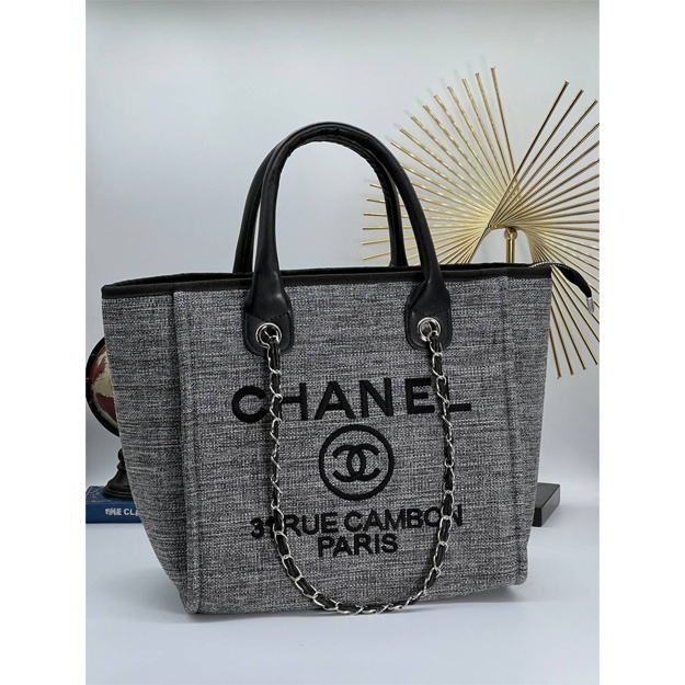 Chanel Deuville Bag sumkasi ART-01 Kulrang