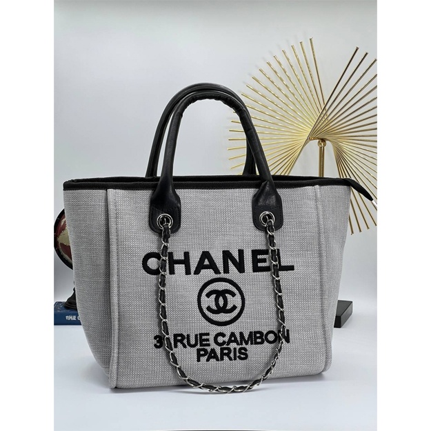 Chanel Deuville Bag sumkasi ART-01 Svetlo-goluboy