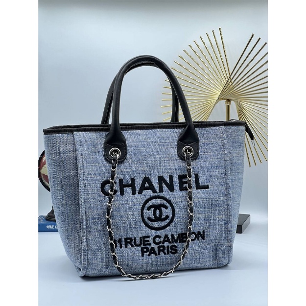 Chanel Deuville Bag sumkasi ART-01 To‘q ko‘k