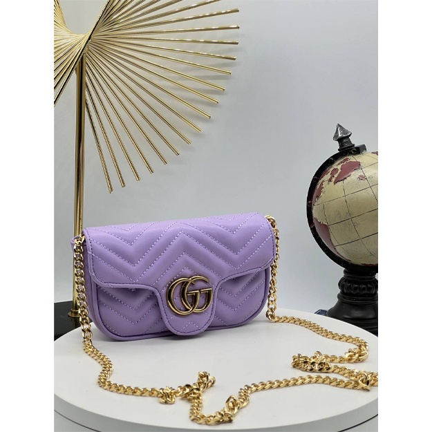Gucci Marmont Mini Bag sumkasi ART-01 siyoh rang