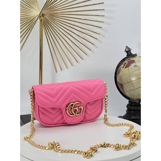 Сумка Gucci Marmont Mini Bag АРТ-01 розовый