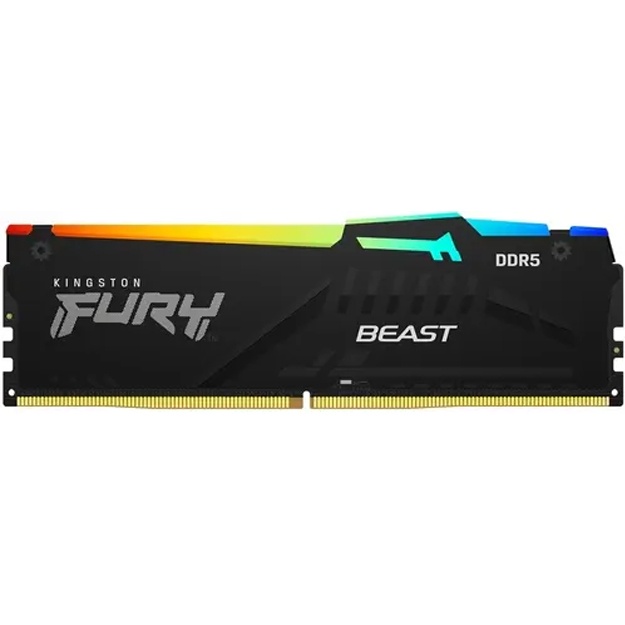 Operativ xotira Kingston Fury Beast RGB 16GB DDR5 5200MGts (KF552C40BBA-16)