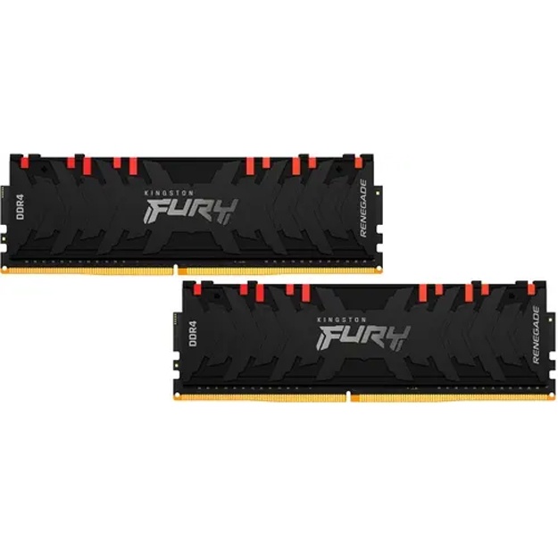 Operativ xotira Kingston Fury Renegade RGB 64GB DDR4 3600MGts (KF436C18RBAK2/64)