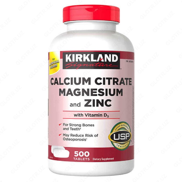 Oziq-ovqat qo‘shimchasi Kirkland CalMagZinc  500T