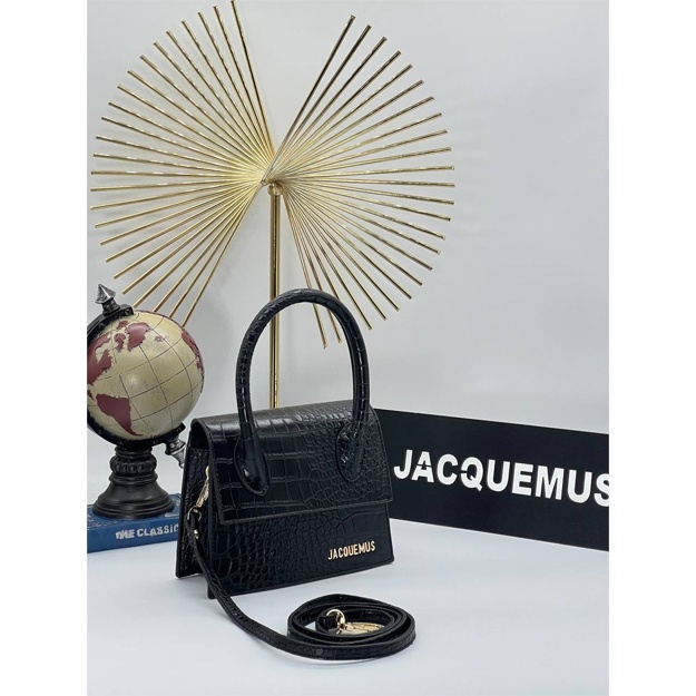 Jacquemus Le Chiquito grand sumkasi ART-02 Chyorniy