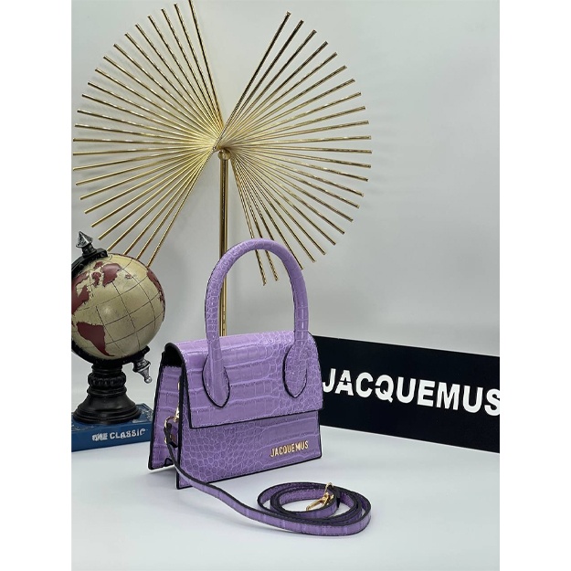 Сумка Jacquemus Le Chiquito grand АРТ-02 фиолетовый