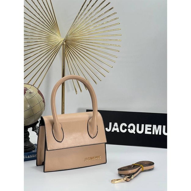Jacquemus Le Chiquito grand sumkasi ART-03 sarg‘ish rang