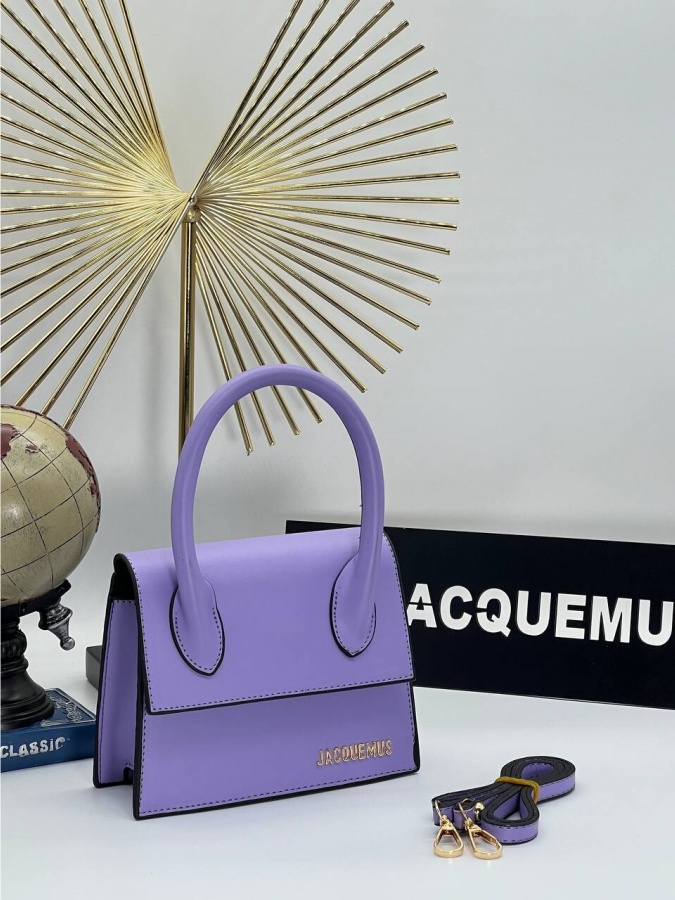 Сумка Jacquemus Le Chiquito grand АРТ-03 фиолетовый