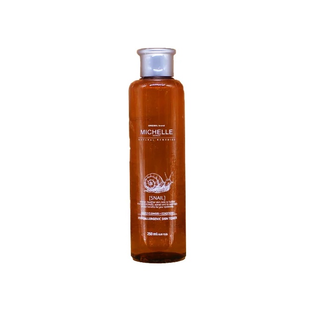 Gipoalergenik shiliqurt musinli yuz uchun toner Michelle Snail Hypoallergenic Skin Toner 250 ml