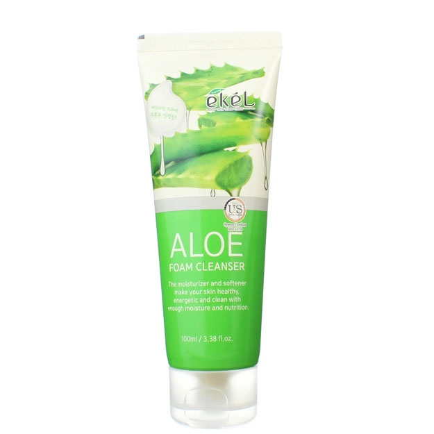 Penka dlya umivaniya s Aloe Uspokaivayuschaya Ekel Foam Cleanser Aloe, 100 ml
