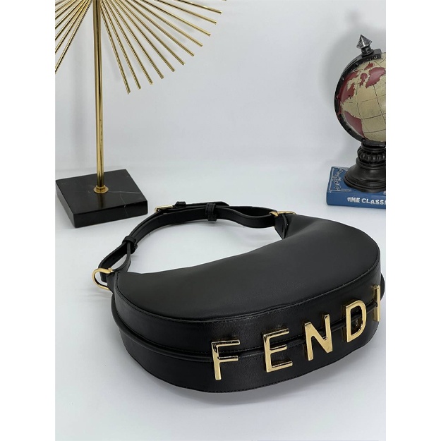 Сумка-хобо Fendi Graphy АРТ-01 Чёрный