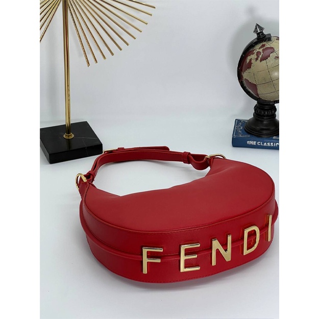 Sumka-xobo Fendi Graphy ART-01 qizil