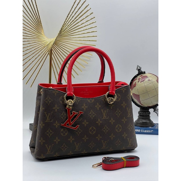 Sumka Louis Vuitton Riverside ART-01 Qora / qizil