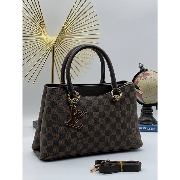 Sumka Louis Vuitton Riverside ART-01 Oranjeviy-chyorniy