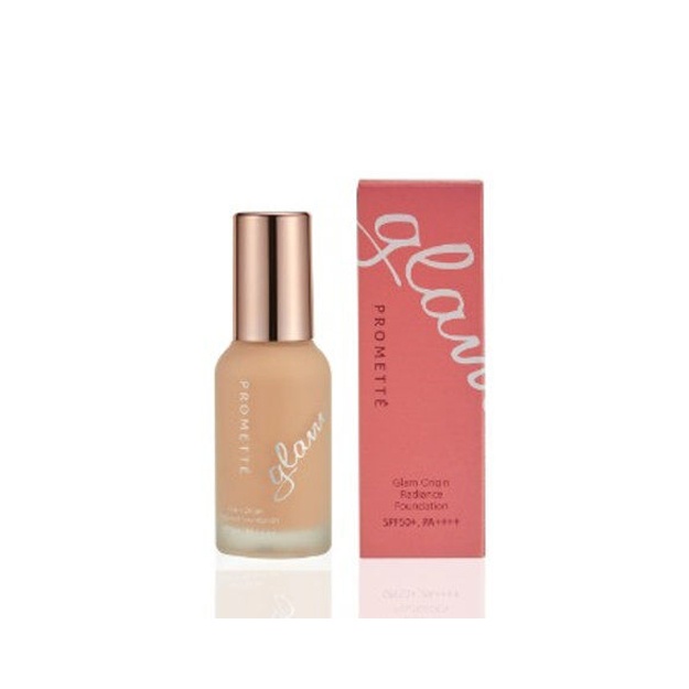 Tonal kremi Promette Glam Origin Radiance Foundation SPF50+/PA+++ 21 ottenok, 30 ml