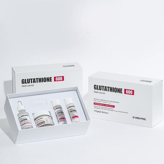 Glutationni oqartiruvchi to‘plam MEDI-PEEL GLUTATHIONE 600 Multi Care Kit 5 Peptide Balance