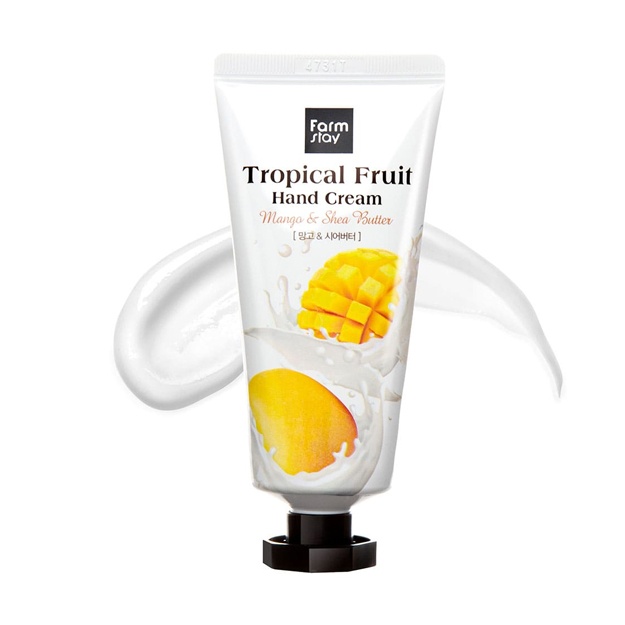 Крем для рук с манго и маслом ши FarmStay Tropical Fruit Hand Cream Mango & Shea Butter 50 мл