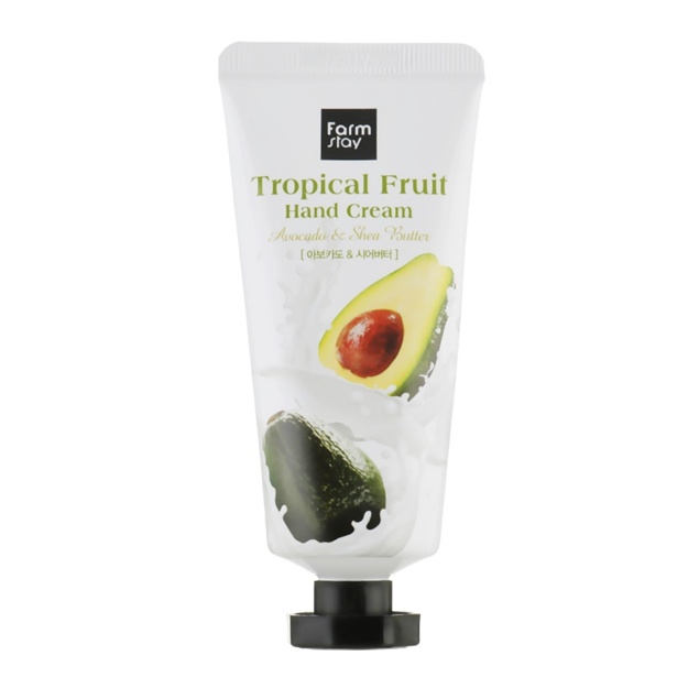 Avakado va shia yog‘i bilan qo‘l kremi Farm stay Tropical Fruit Hand Cream Avocado & Shea Butter 50 ml
