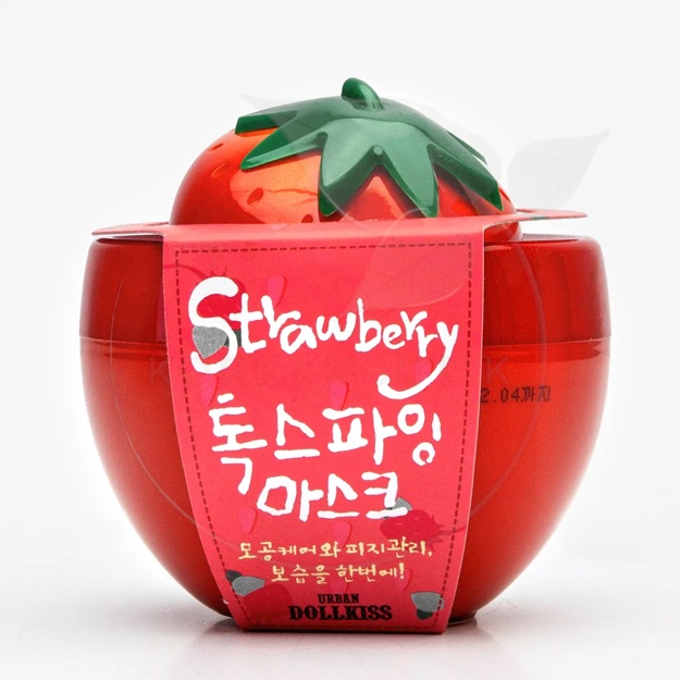 Qulupnay tozalovchi niqob BAVIPHAT Urban Dollkiss Strawberry Detoxifying Mask 100 ml