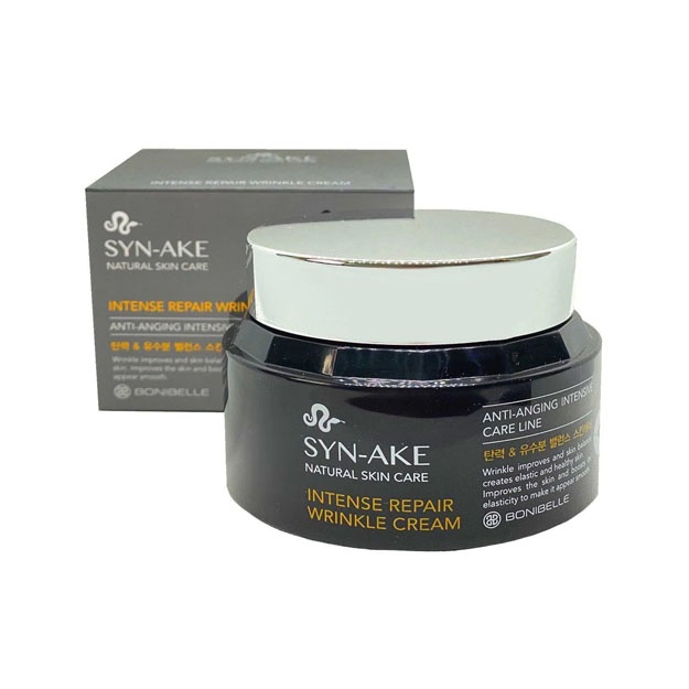 Antivozrastnoy krem s peptidom zmeinogo yada Enough Bonibelle Syn-Ake Intense Repair Wrinkle Cream, 80 ml