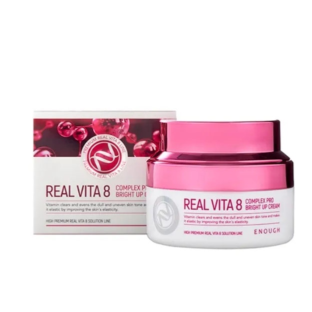 Питательный крем для лица с 8 витаминами Enough REAL VITA 8 Complex Pro Bright up Cream, 50 мл