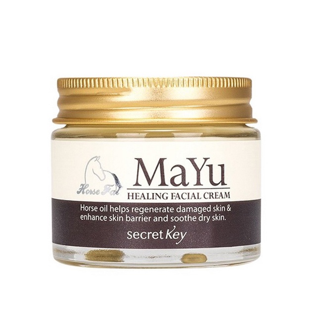 Восстанавливающий крем для лица с лошадиным жиром Secret Key MaYu Healing Facial Cream 70 мл