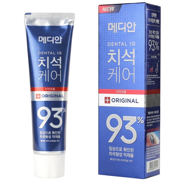 Tseolit bilan butun oila uchun tish pastasi Median Dental IQ 93% Original 120 gr