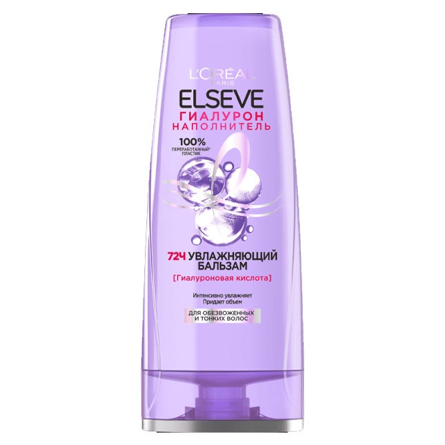 Soch uchun balzam L`Oreal Paris Elseve Hyaluron Filler 400 ml Rossiya