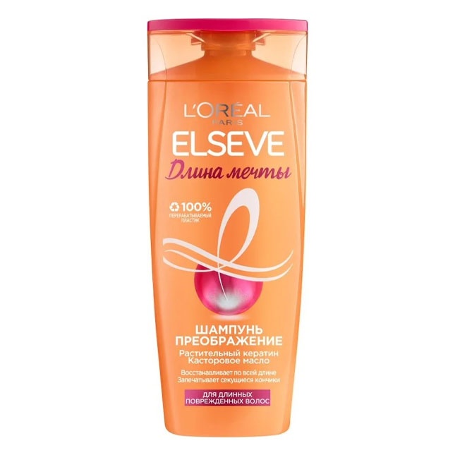 Soch uchun shampun L`Oreal Paris Elseve Dream uzunligi 400 ml Rossiya