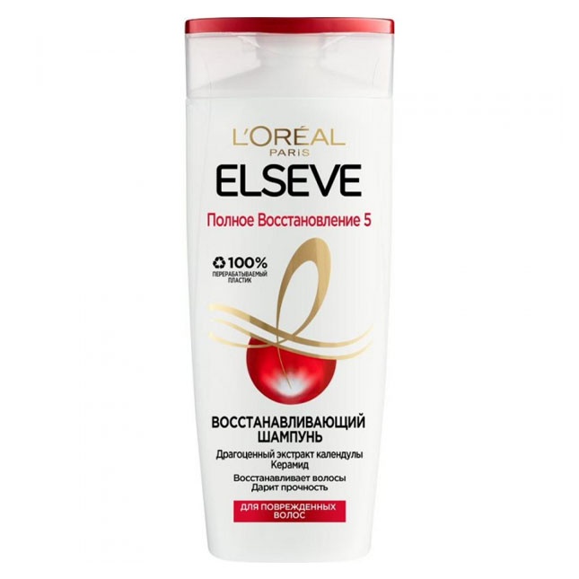 Soch uchun shampun L`Oreal Paris Elseve To‘liq tiklash 400 ml Rossiya