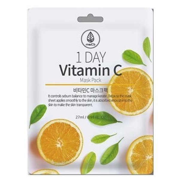 Vitamin C bilan niikob MED B 1 Day Vitamin C Mask Pack
