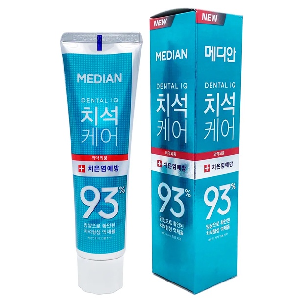 Зубная паста для ухода за деснами с Цеолитом Median Dental IQ 93% Prevent Gingivitis 120 гр.