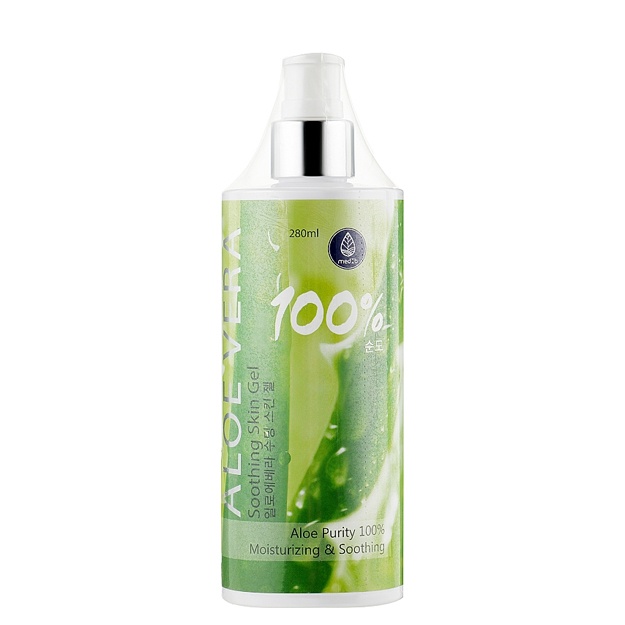 Aloe Vera namlantiruvchi geli Med B Aloe Vera (100%) Soothing Skin Gel 270 ml