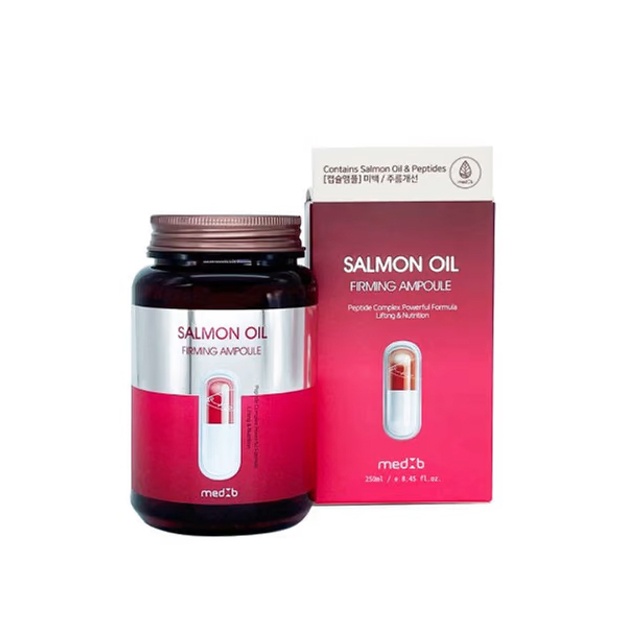 Капсульная Ампула маслом лосоcя и пептидами Med B Salmon Oil Firming Ampoule 250 мл