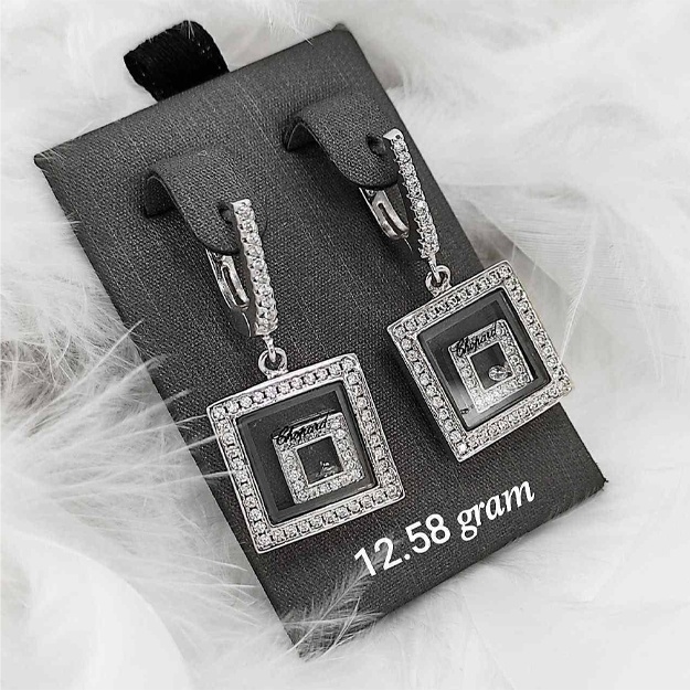 Серебряные серьги АРТ-05