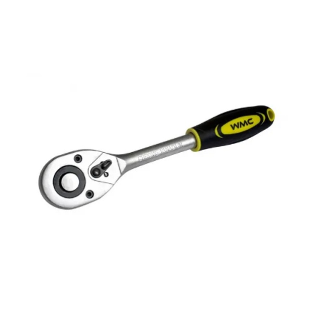 Kauchuk tutqichli teskari ratchet WMC TOOLS 80234  3/8''
