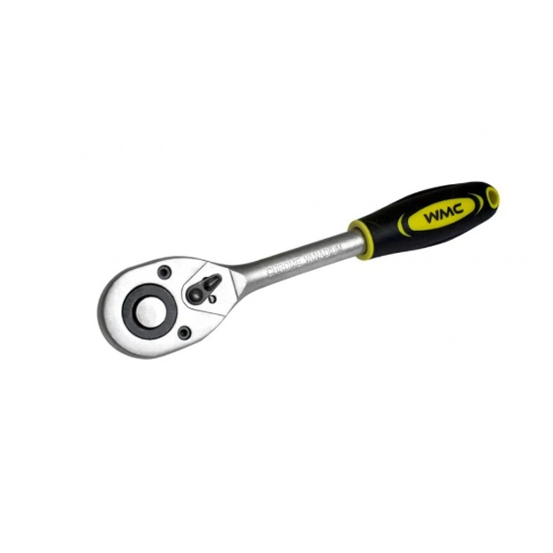 Kauchuk tutqichli teskari ratchet  WMC TOOLS 80244  1/2''