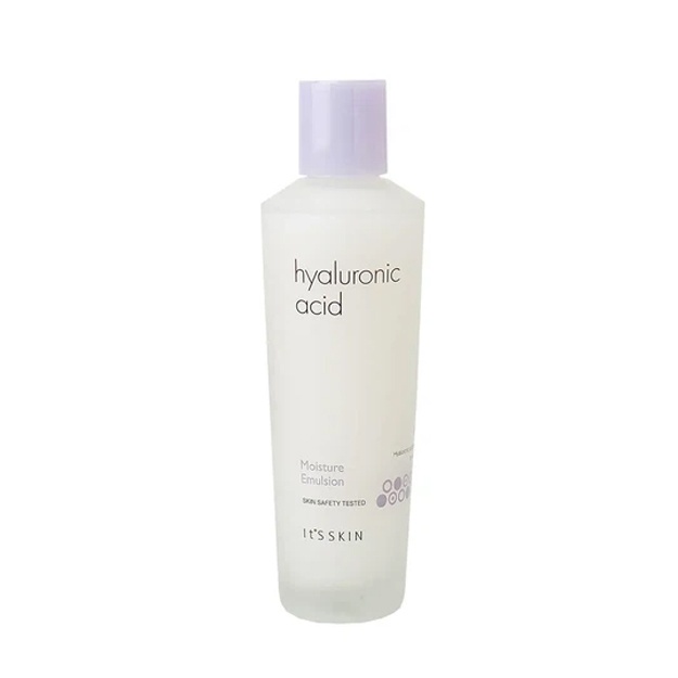 Yuzni namlashtirish uchun gialuron kislotasi bilan emulsiya It`s Skin Hyaluronic Acid Moisture Emulsion 150 ml