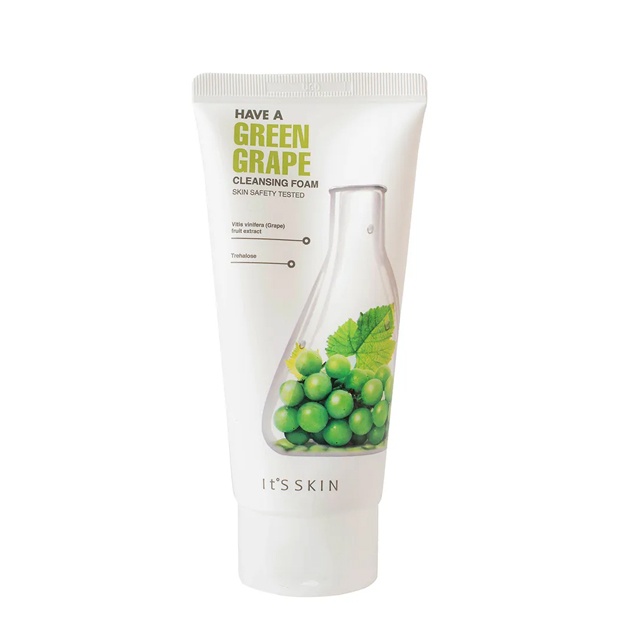 Yashil uzum bilan vitaminli yuz ko‘pikini tozalash It's Skin Have a Green Grape Cleansing Foam 150 ml