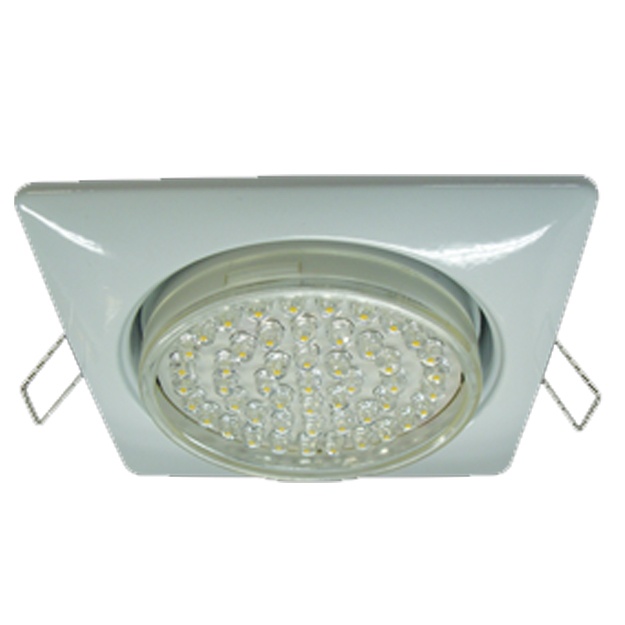 Ecola GX53 H4 kvadrat yoritgichi reflsiz. Oq (k+)[FW53S4ECB.]