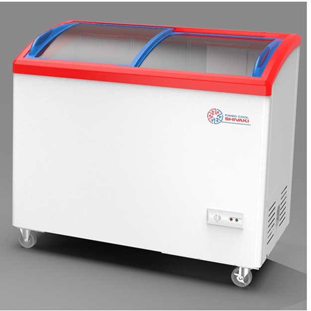 Морозильник SHIV-SFA139 Frigo cool Красный