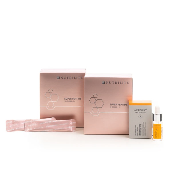 Nabor Civorotka s vitaminom S i gialuronovoy kislotoy +  Super Peptide Nutrilite™