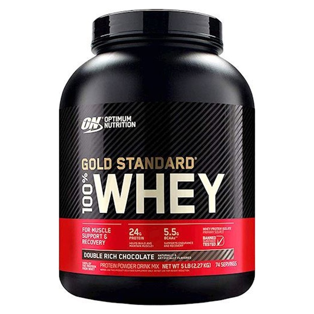 Protein ON 100% whey gold standard 2.27 kg (74 portsiya)