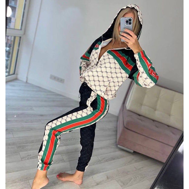 Спортивный костюм \ Gucci \ Осень-Зима \ АРТ-OL8965 M черный
