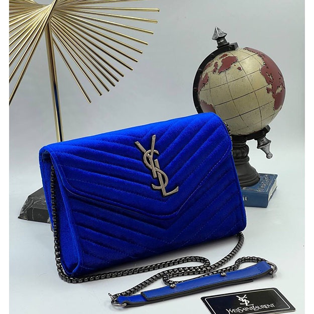 Женская Сумка/ Saint Laurent/ АРТ-OL6950 Синий