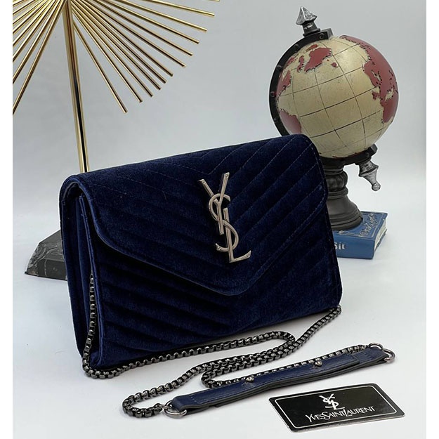 Женская Сумка/ Saint Laurent/ АРТ-OL6950 Темно-синий