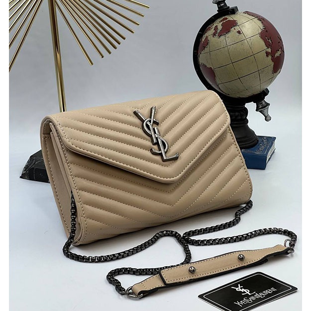Женская Сумка/ Saint Laurent/ АРТ-OL6958 бежевый цвет