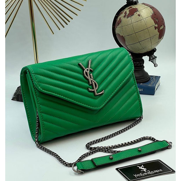 Женская Сумка/ Saint Laurent/ АРТ-OL6958 Зеленый