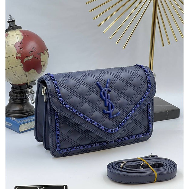 Женская Сумка/ SAINT LAURENT YSL/ АРТ 476325 Синий