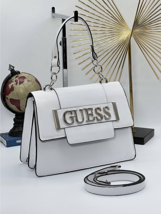 Женская Сумка \ GUESS KERRIGAN \ АРТ-OL35498 Белый